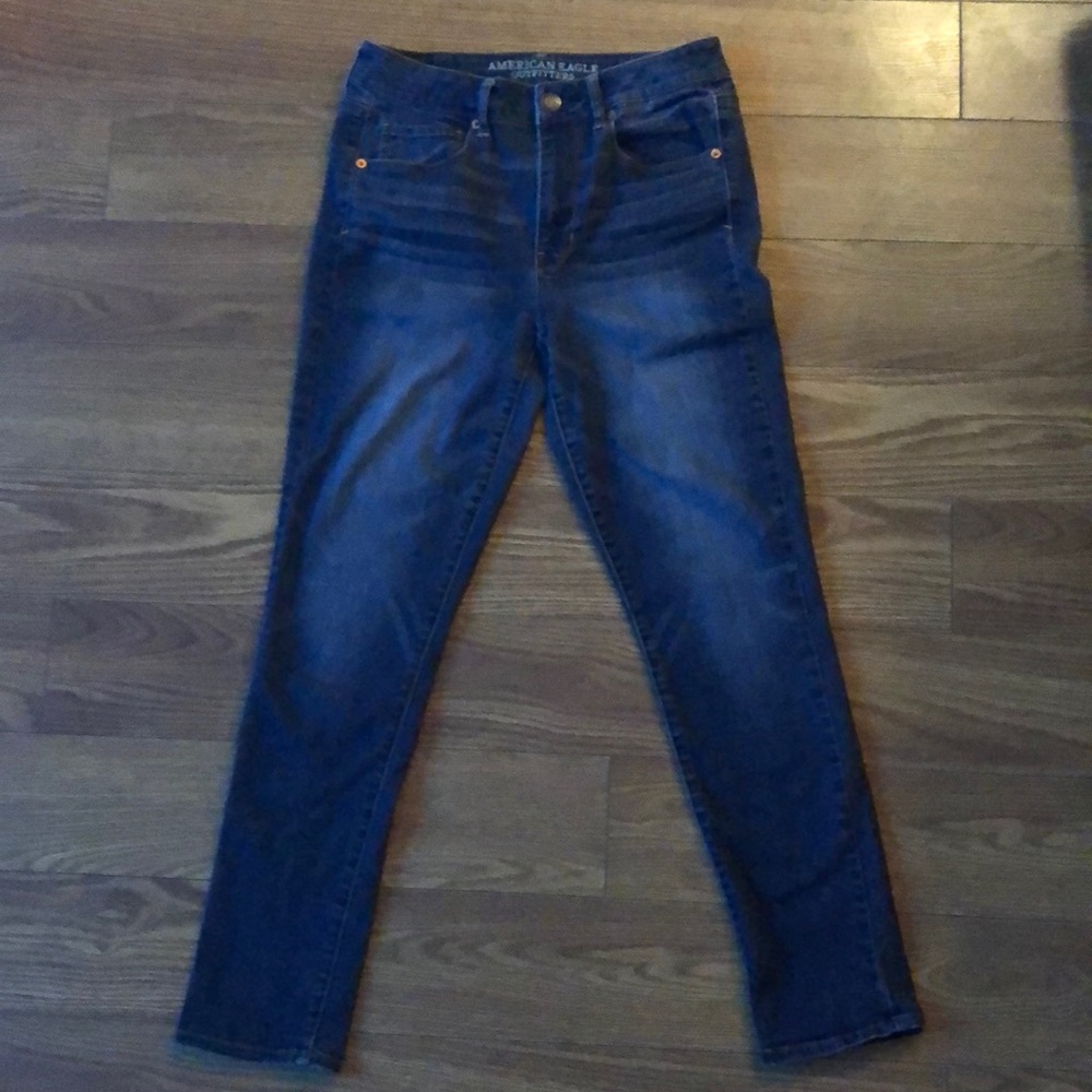 Size 8 hi rise skinny jeans